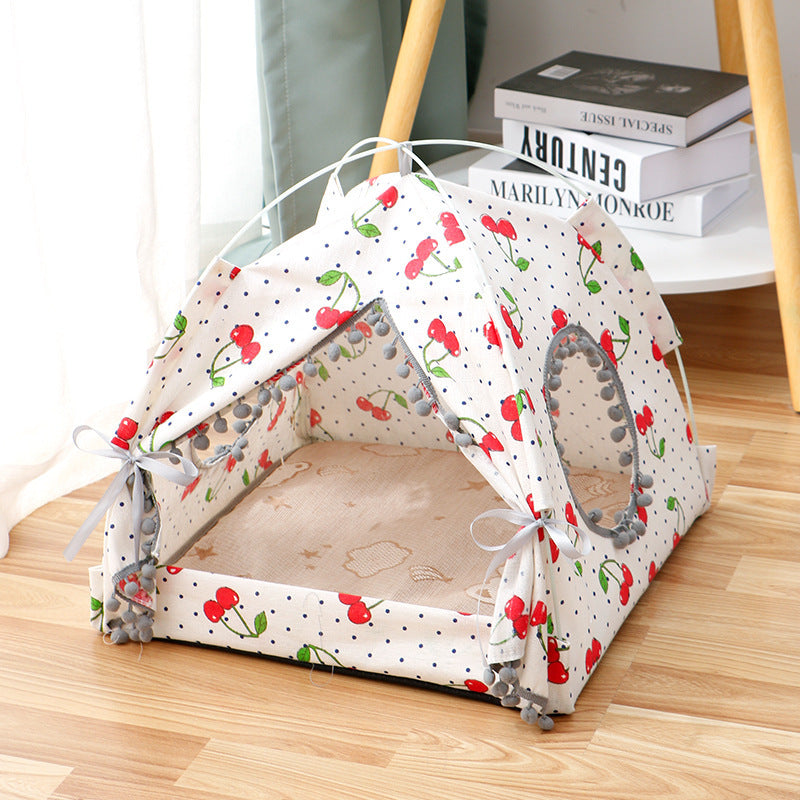 Cat Tent Cat Cat House Enclosed Pet Bed High Quality