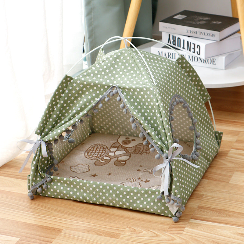 Cat Tent Cat Cat House Enclosed Pet Bed High Quality