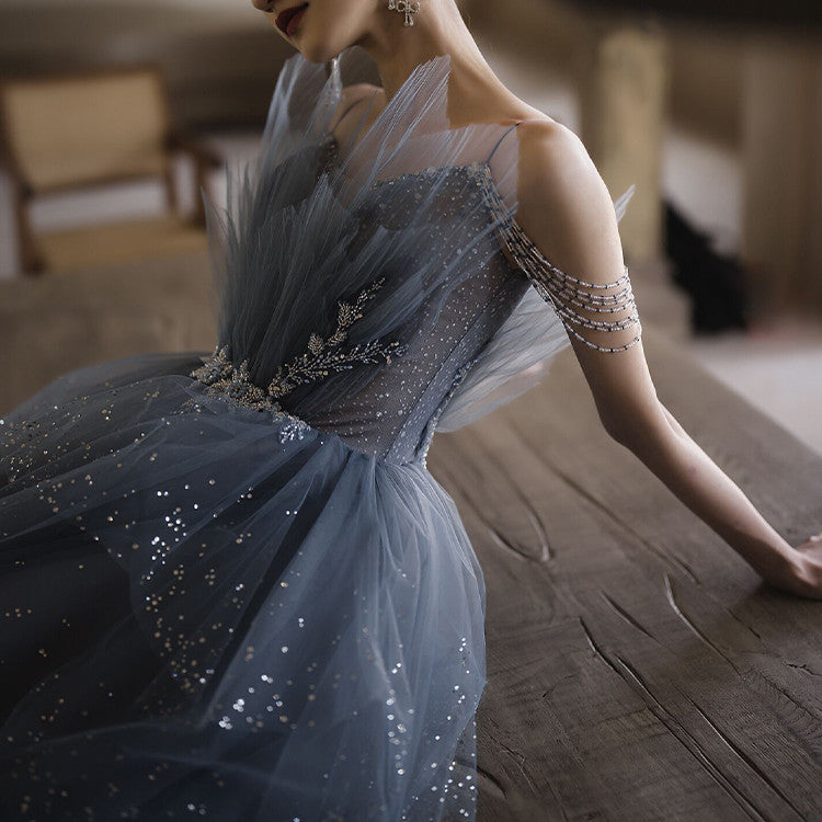 Women's Temperament Fashion Toast Evening Dress