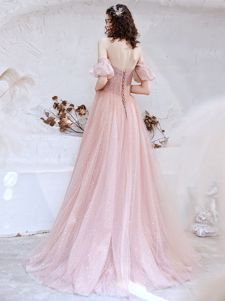 One-shoulder Evening Dress Skirt Female Fairy Birthday Long High-end Texture Banquet Ladies