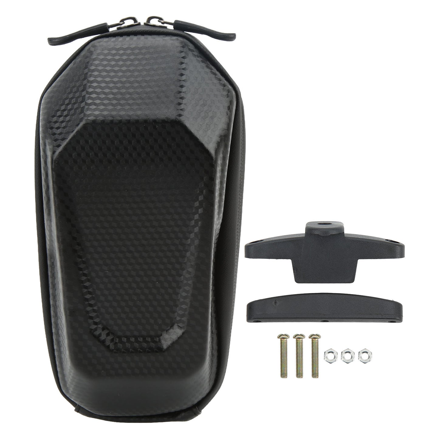 Bike Saddle Bag Strong Reflective Tape 1.5L Capacity Wear Resistance Bike Tail Bag