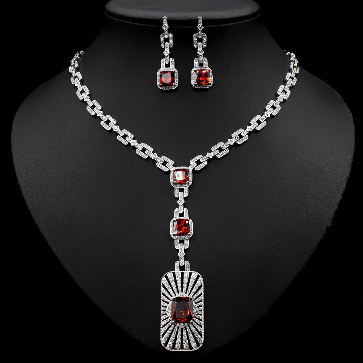 Ladies Fashion Personality Bridal Jewelry Set