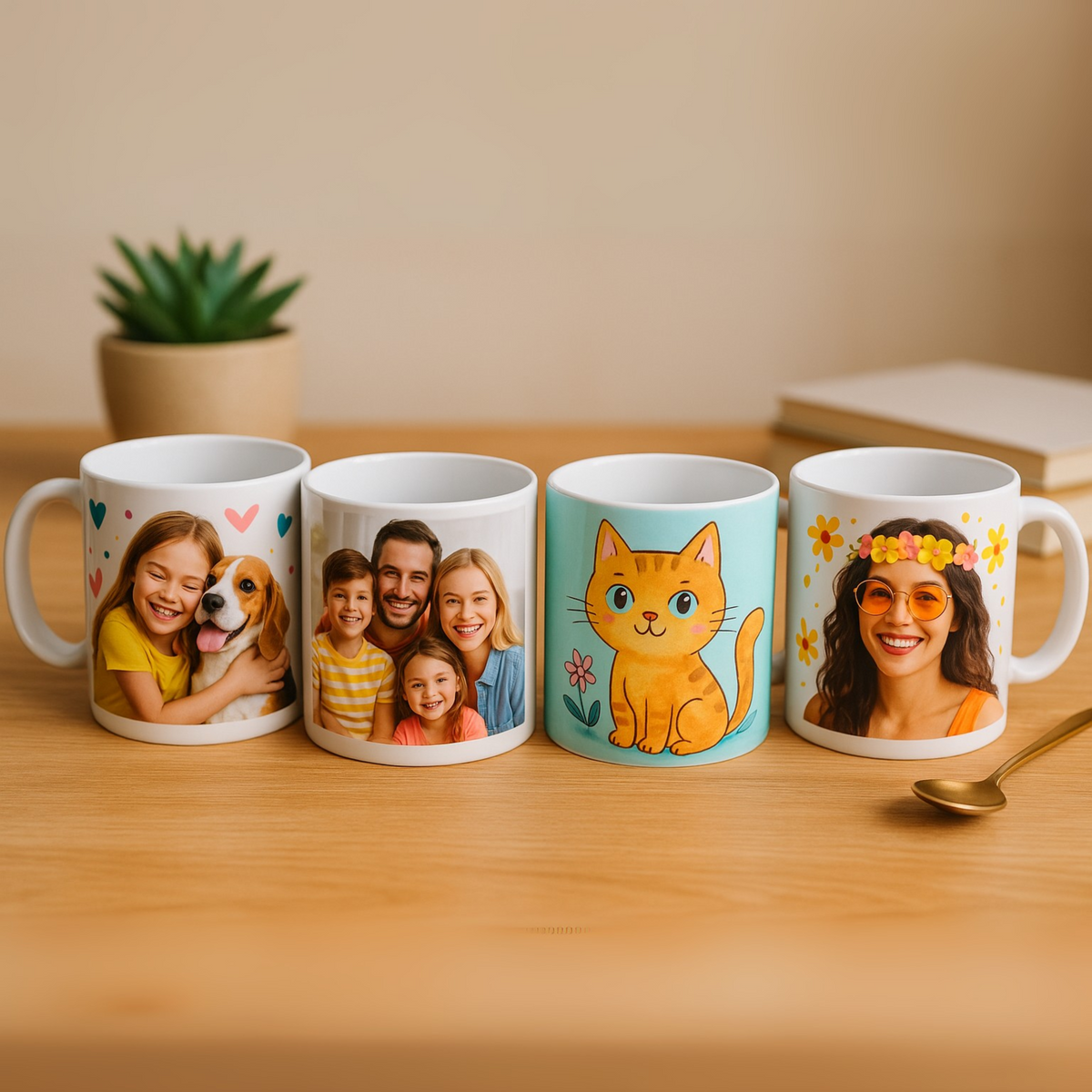 Personalized Mugs- הדפסה על ספל בעיצוב אישי